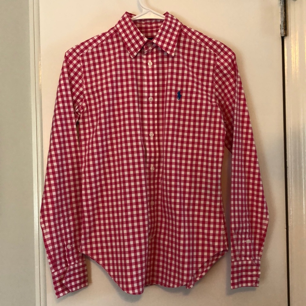 Ralph Lauren Sport bottom down shirt